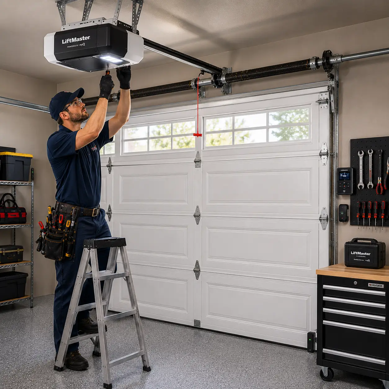 Advanced Garage Door Opener System