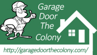 Garage Door The Colony Logo